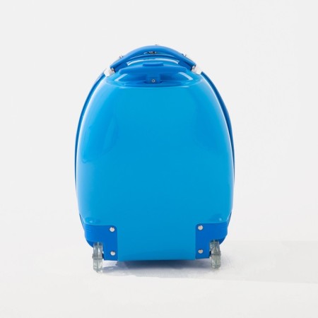 Children's suitcase 27 L (XS), lightning department, blue color-4