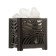 Salt lamp "circles" E14 15W 1.8 kg