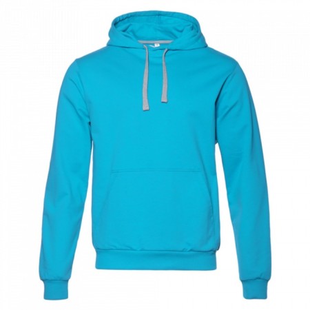 Male sweatshirt, size 46, turquoise color