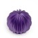 Figure candle "Faced ball", 6.5x6.5 cm, purple, in the box