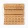 Eternal calendar "Sweet Home" wooden, 17.5 x 17 cm