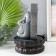 The desktop fountain from the network, the backlight "Little Buddha against the Stone Wall" 27x20x20 cm