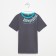 T -shirt for a boy, gray color, height 128 cm