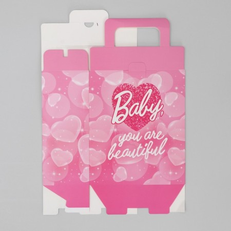 Gift folding box, packaging, “beauty”, 18 x 15 x 7.5 cm-5