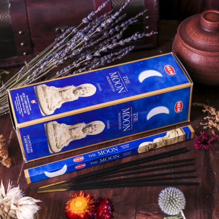 Incense "hem" 8 sticks coal moon
