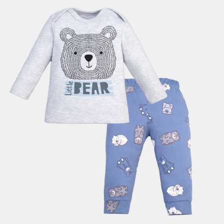 Set: jumper and pants crumb I am "Bear", height 68-74 cm
