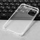 Luazon cover for the iPhone 12 mini, 5.4 ", silicone, anti -suggestion, transparent