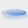 Glass plate “Lotus”, D = 23 cm, blue color