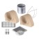 Air ducts set for MAUNFELD AVDS804