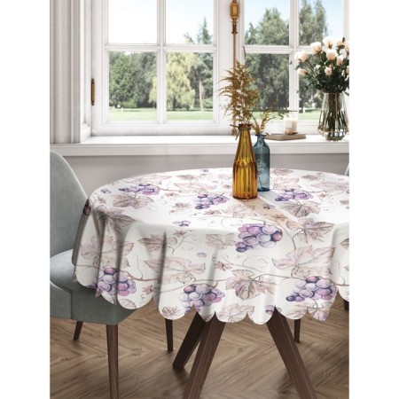 The tablecloth "Grape", Round, Saten, D = 150 cm