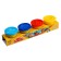 Modeling dough 4 colors, in banks, 70 gr.