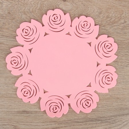 Hot “Summer House” stand, d = 19 cm, purple color-7