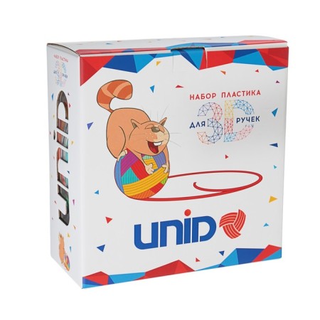 UNID PLA-20 plastic, for 3D handles, 20 colors in a set, 10 meters-6