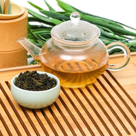 Chinese green tea "Vinogradnaya Ulun", 50 g-4