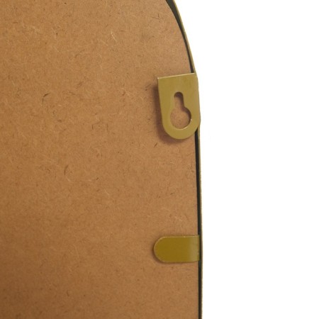 Decor Wall metal with a mirror "Geometry" gold 90.7x61x2.5 cm-4