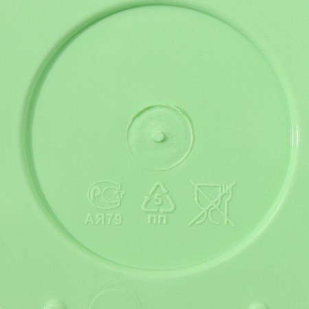 Pot for flowers with the Podon "Noble", 1 l, d = 14 cm, green color-4