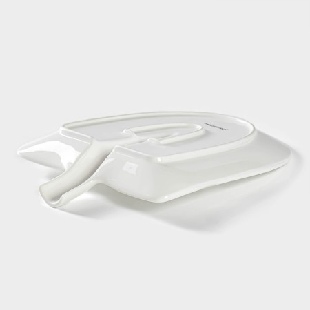 Porcelain dish Magistro "Blanche", 24 × 18 × 4.5 cm, white color-2
