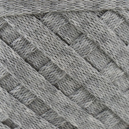 Knitted yarn "Ribbon" 85m/170 ± 5 g (gray)-2