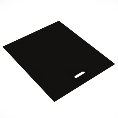 Polyethylene package with a cut pen, black, 50 x 60 cm, 70 μm-1