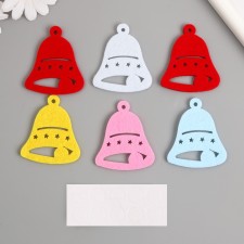 Stickers made of felt 