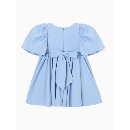 Платье для девочки, MINAKU :Party Dress, цвет голубой, рост 104 см-4