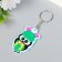 Trick rubber "Oblushka in a hat with ears, with a gift" 6x3.5 cm