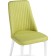 Stool on a metal frame hairdryer r metal/matting, white/green 46x56x91 cm