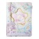 Notebook Gift, A6, 96 sheets, color block, with a curly knife, PVC cover, 3D, "Anime", mix