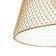 Lamp Bayerlux "Fish" E27 40W gold 20x20x16-116cm