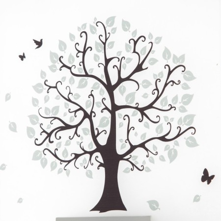 Bra "tree" LED 6W 4000k white 24x6x24 cm-4