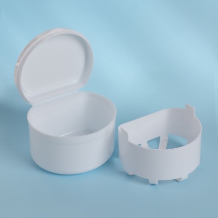 Denture storage container, 5.5 × 7.5 × 9 cm, mix color-1