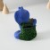 Piggy bank Polystone "Snake with a tub with a tub" MIX 7x6x10 cm
