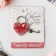 Wedding castle with the key "Together forever."