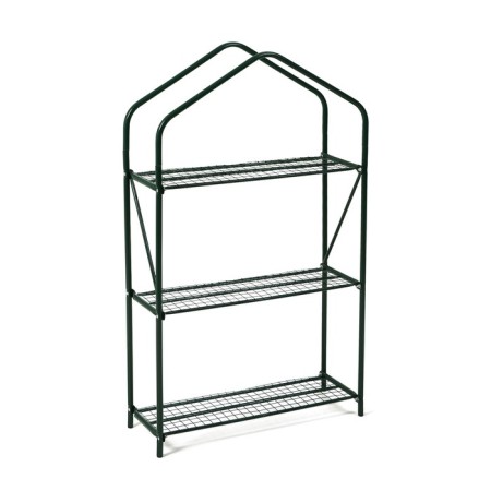 Rabberry for seedlings, 3 shelves, 110 × 65 × 22 cm, metal frame d = 16 mm, without a case-1