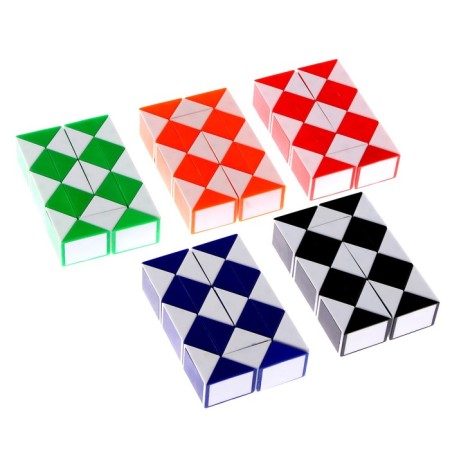 Puzzle "Snake", Mix Colors-2