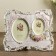 Photo frame Polystone in 2 photos 6x9, 9x13 cm "Tuilery" Rhinets 20x24 cm