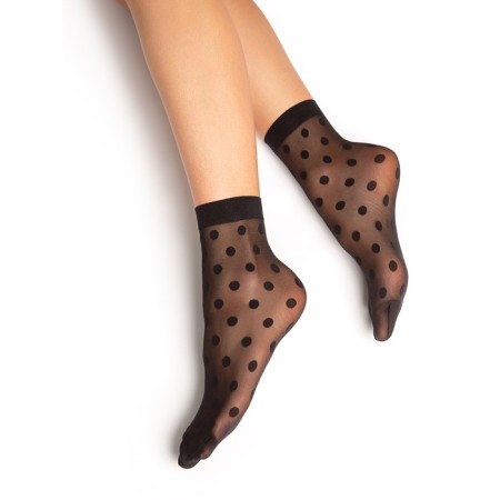 Sisi macropois 20 synthetic socks, single size, Nero color-1