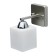 Sconces "tetro", 40W E27, color silver, chrome