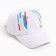 Baseball cap for a boy, white color, size 52-54