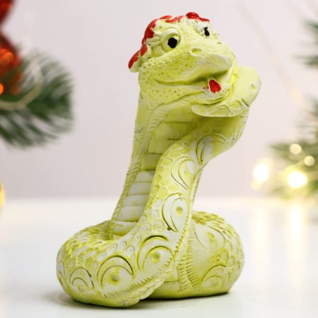 Figure "Snake of Galatea" lemon, 7x5cm