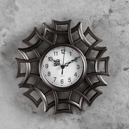Wall clock, series: interior, "Shein", 25 x 25 cm, mix-3