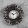 Wall clock, series: interior, "Shein", 25 x 25 cm, mix
