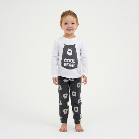 Пижама детская для девочки KAFTAN "Bear" рост 122-128 (34)-1