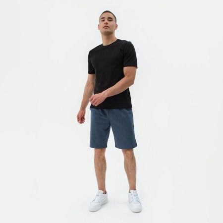 Men's T-shirt Minaku Slim Fit: Black color, rr 48-3