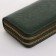 Women's wallet on lightning, green color