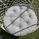 Pillow for swing "Tina", diameter 60 cm