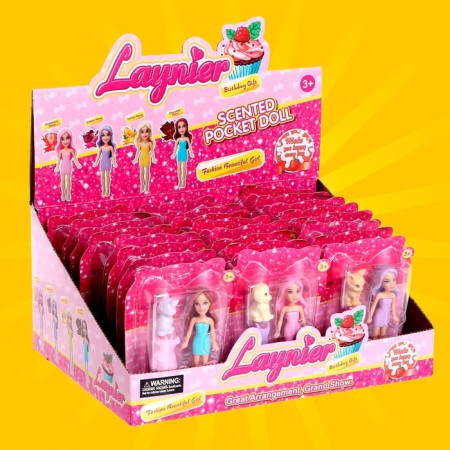 Fashionable doll "Lily" with accessories, mix-12