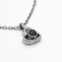 Ring and suspension with the projection "In my heart" 9 x 6 cm