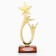 The Cup "Winner in Life", award figure, gold, plastic, 18 x 6 cm.