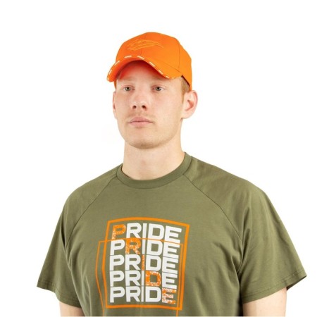 PRIDE signal baseball cap, cotton, orange, PRBC-1or-1